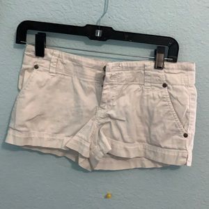 women’s white shorts